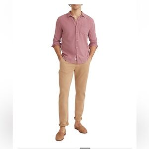 Marine Layer Men’s Saturday Slim Fit Pants – Khaki | Size XL